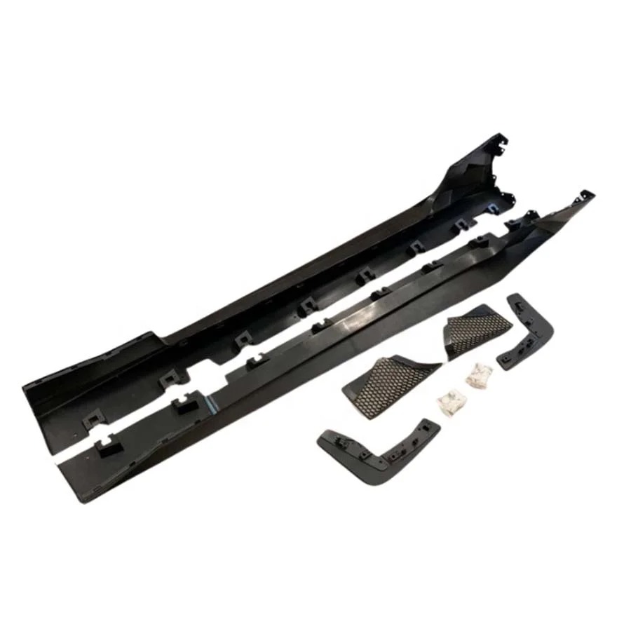 for Mustang Dark Horse S650 2024-2026 Side Skirts Bumper Accessories Primer Paint Bolt-On Installation New Condition